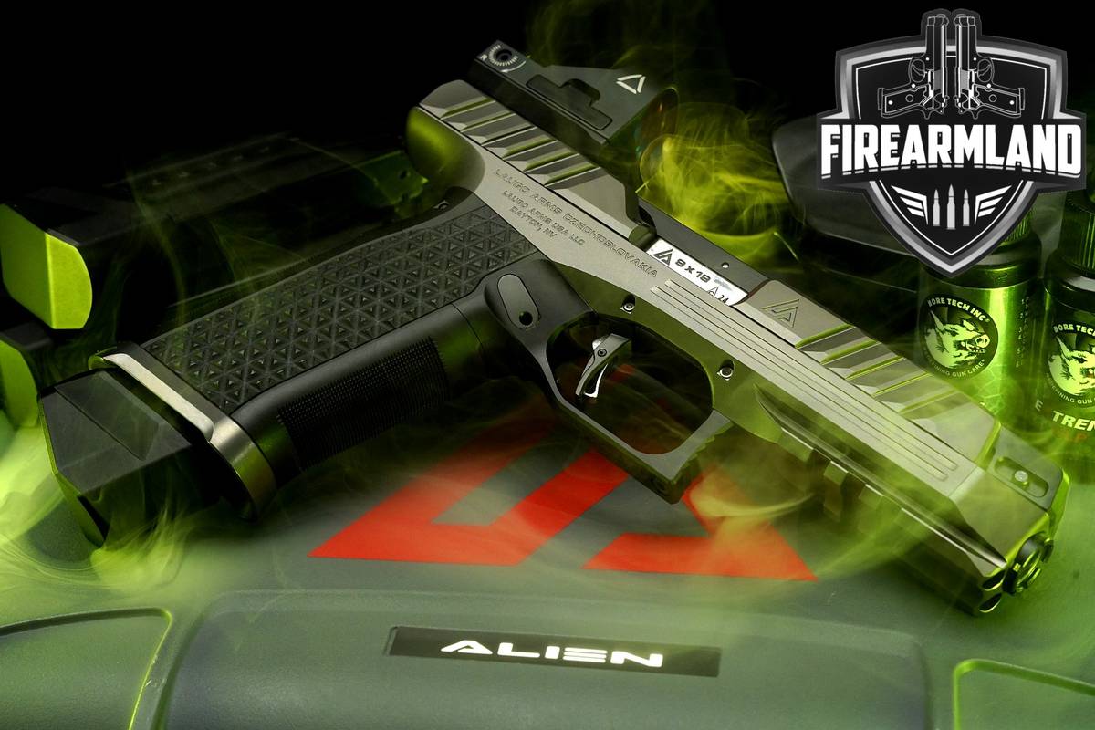 Laugo Arms Alien Creator Evolution Full Kit 9mm +3 MAGS, ORIG CASE, OPTICS