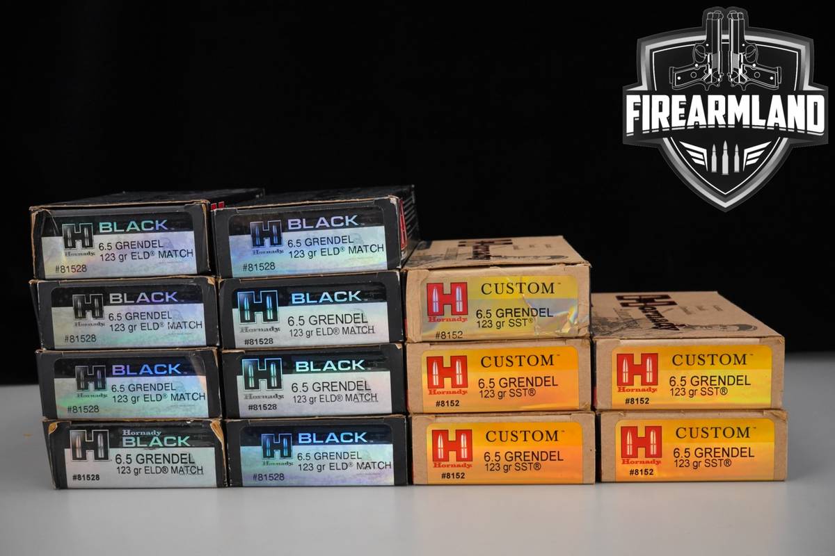 260 RDS! 6.5 Grendel Ammo 6.5Grendel