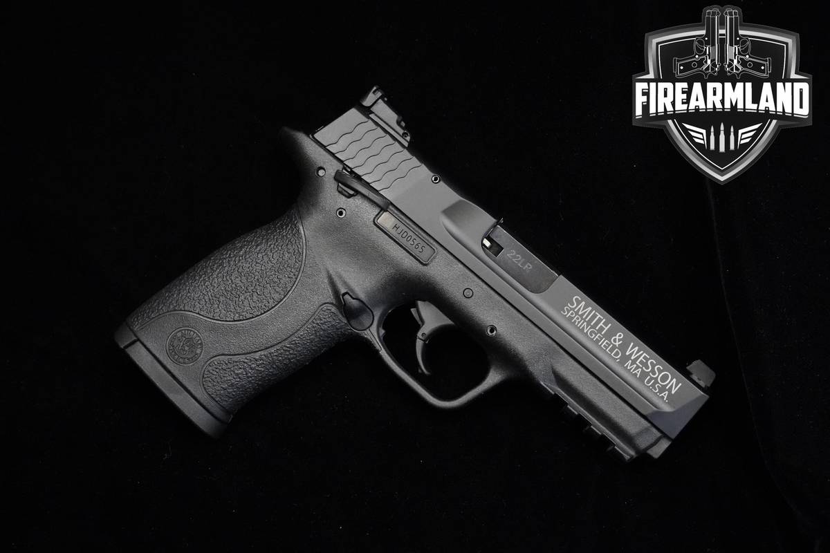 Smith & Wesson (S&W) M&P22 Compact 22LR 3.6" Armornite S&W-M&P22 +ORIG CASE