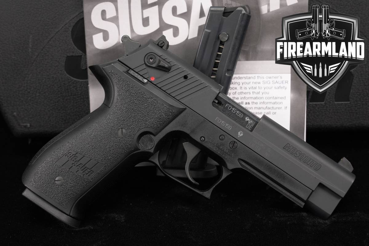 Sig Sauer Mosquito 22LR 3.9" +2 MAGS & ORIG CASE