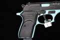 Bersa Thunder 380 Tiffany Blue .380 ACP Two-Tone in Excellent Condition Image 4