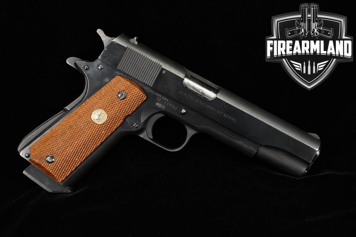 1981 Colt Government Model MK IV Series 70 9mm 1911 5 Blued MkIV 4 Mk4