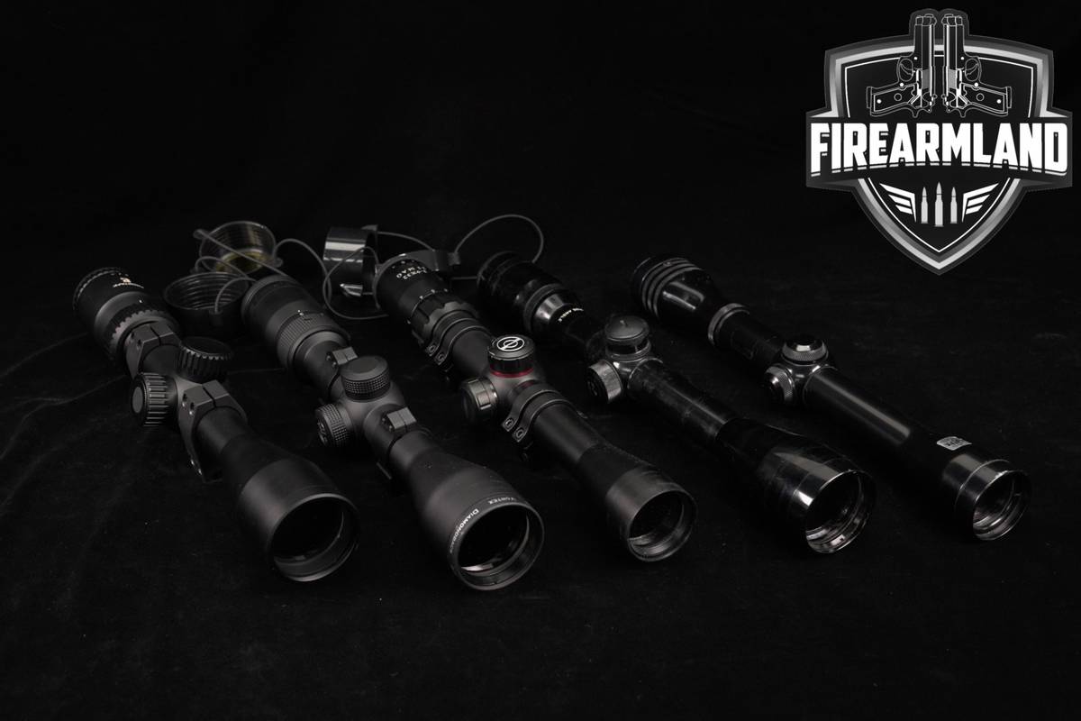 FIVE SCOPE LOT 5 Pack Redfield Bushnell Simmons Nikon Vortex Scopes