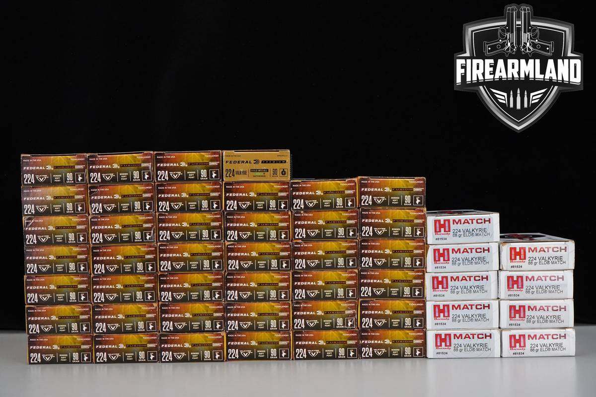 980 RDS! 224 Valkyrie Ammo