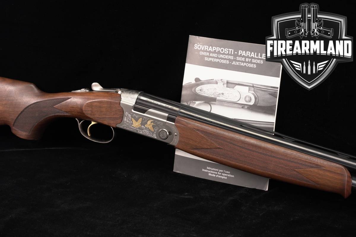 Beretta 687 Ultralight Deluxe 12-Gauge 28" Coin Nickel & Walnut O/U