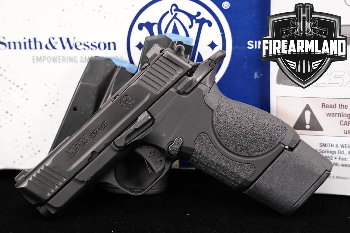 Smith & Wesson CSX E-Series S&W 9mm Optics-Ready 3.1" +3 MAGS & ORIG BOX