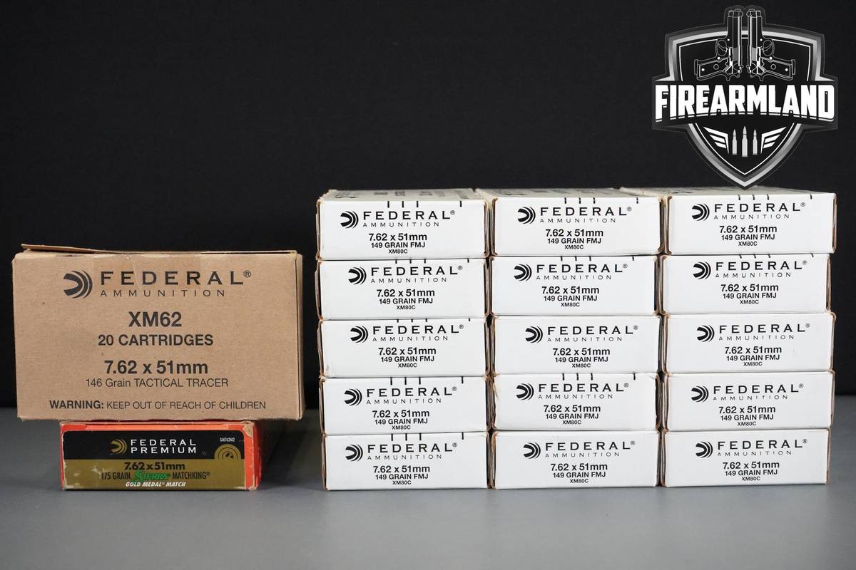 7.62x51 (308) Ammo 7.62x51-(308) Ammunition 340 ROUNDS