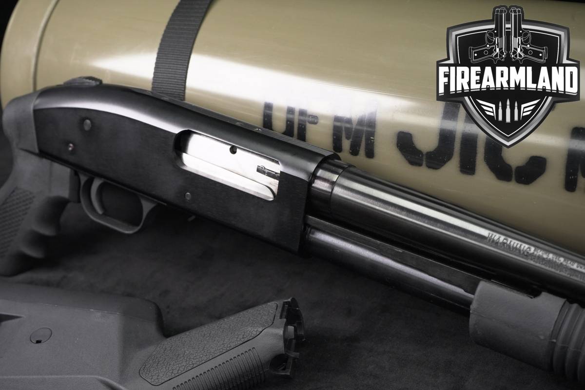 Mossberg 500 JIC Cruiser 12-Gauge 18.5" +ORIG TUBE CASE, MAGPUL STOCK