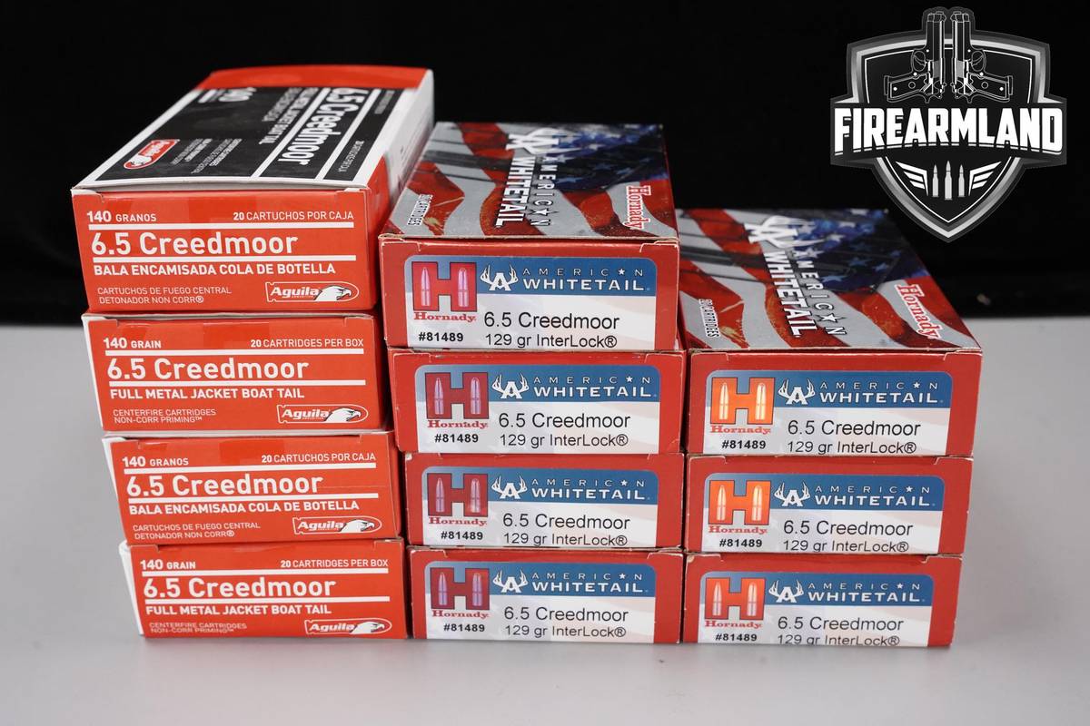 220 RDS! 6.5 Creedmoor Ammo 6.5CM