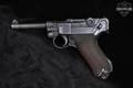 1923-1925 DWM P.08 Alphabet Commercial .30 Luger Blued in Good Condition Image 3