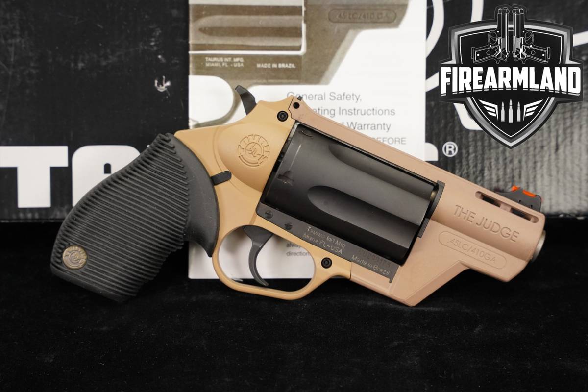 Taurus Judge Public Defender Polymer 45 LC/410 2" FDE +ORIG BOX