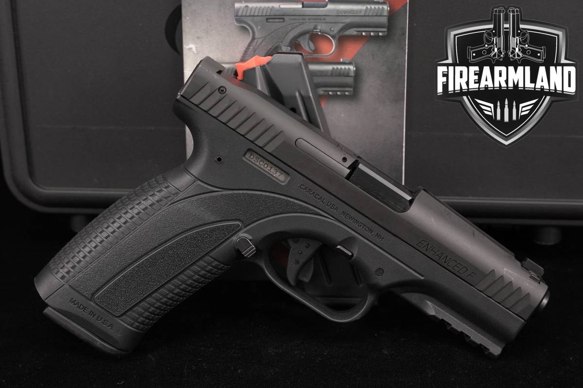 Caracal International Enhanced F Quick Sight 9mm 4.1" +2 MAGS & ORIG CASE