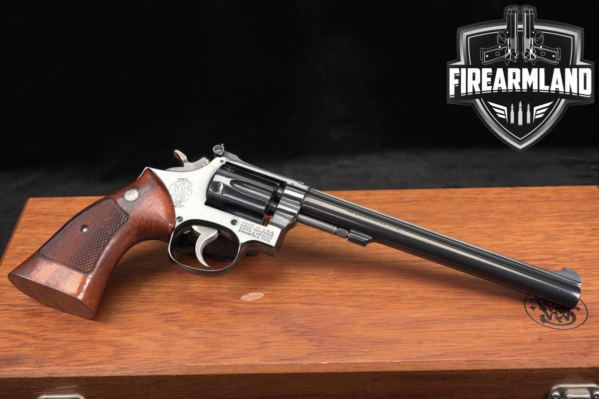 Smith & Wesson Model 17-4 K-22 Masterpiece S&W 22LR 8.3" Blued DA/SA