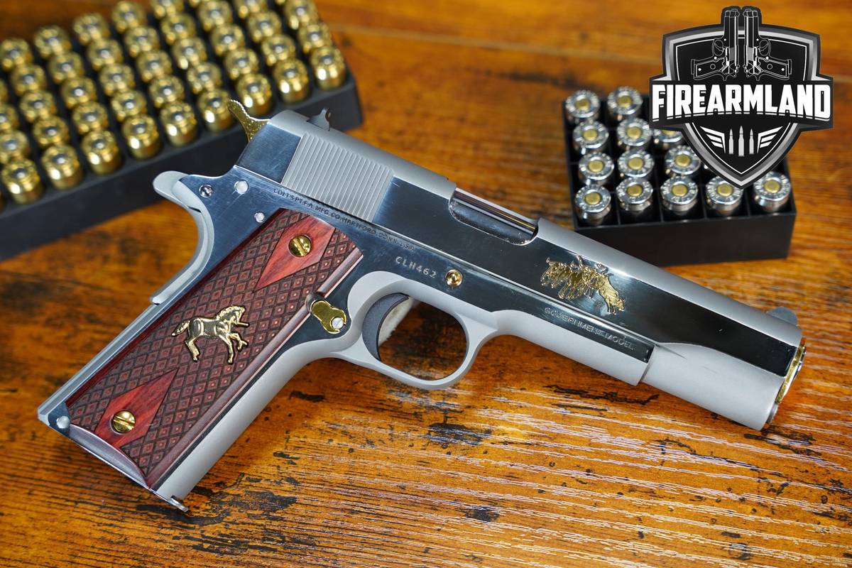 1-OF-500! Colt Government Model TALO Longhorn Commemorative 45 ACP 5" Colt
