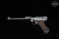 1917 Deutsche Werke Erfurt (DWE) P-08 Luger Artillery 9mm Luger Blued in Very Good Condition Image 2