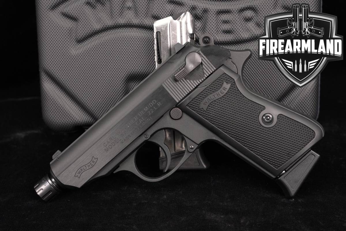 Walther PPK/S 22LR 3.3" PPKS PPK S THREADED +2 MAGS & ORIG CASE
