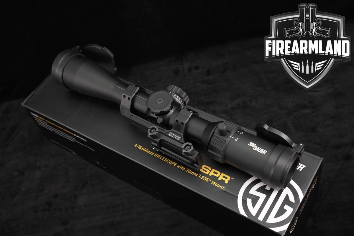 Sig Sauer TANGO-SPR 4-16X44mm MOA BDC1 Reticle SFP Scope TANGOSPR +ORIG BOX