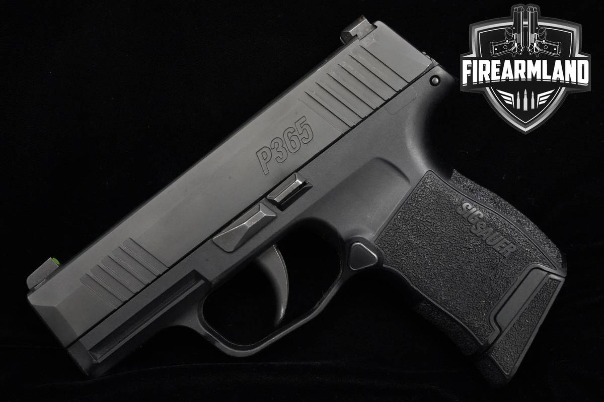 Sig Sauer P365 9mm Nitron P365 P-365 +4 MAGS & ORIG CASE
