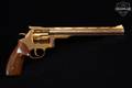 1988 Dan Wesson 44-V10 Second Amendment Commemorative .44 Mag. Gold color plating in Excellent Condition Image 3