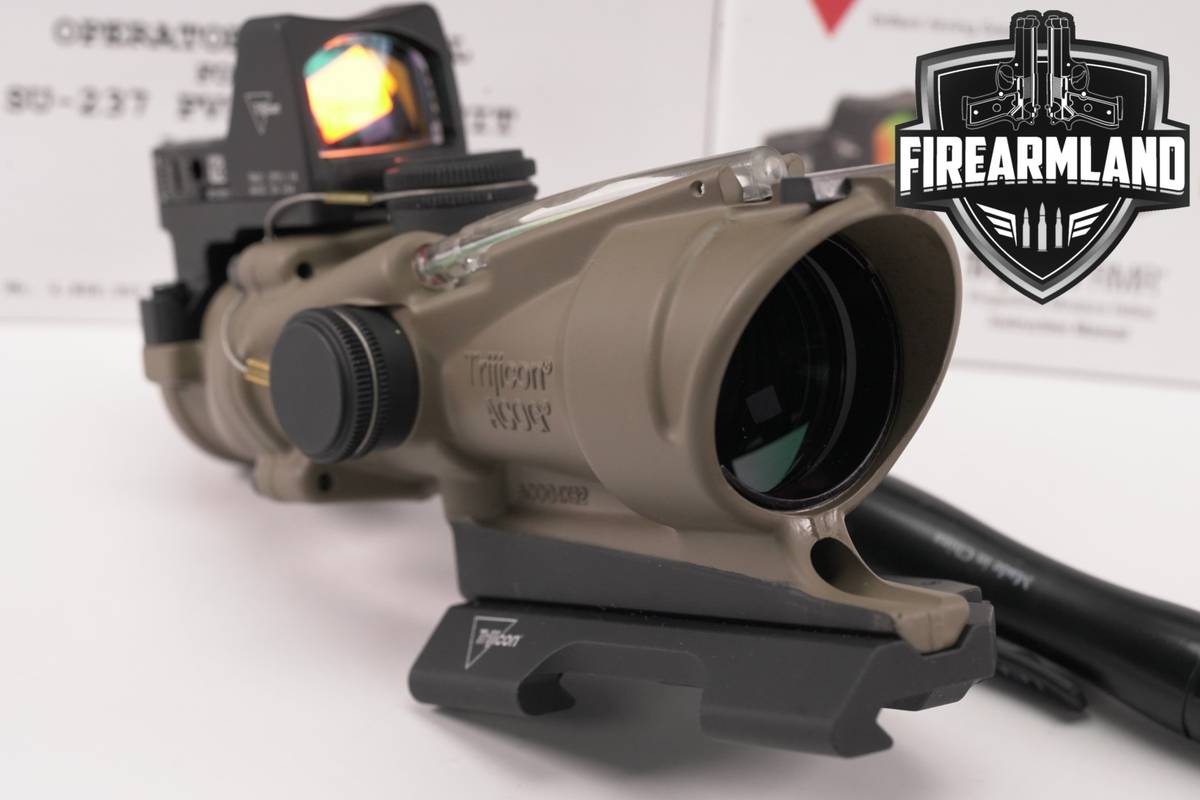 Trijicon ACOG 4x32 w/ RMR .223/ 5.56 BDC Reticle 3.25 MOA Red Dot Scope