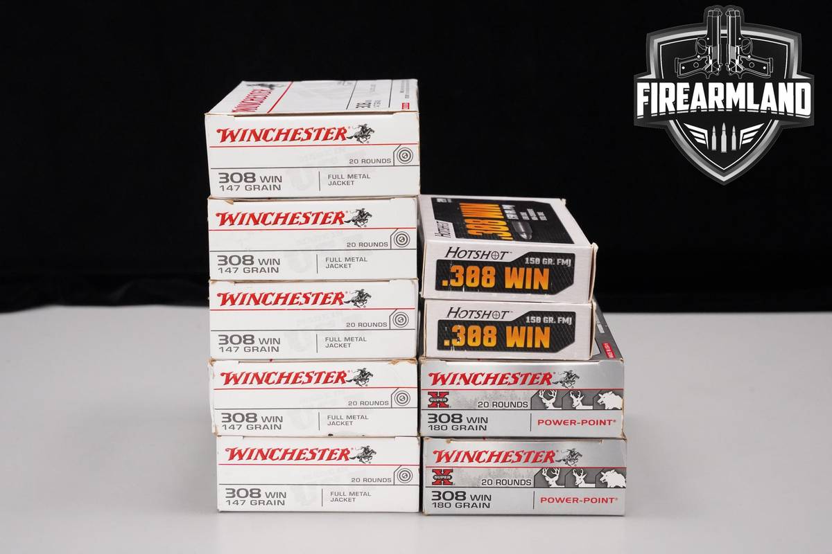 308 Win Ammunition 308-Win Ammo 180 ROUNDS