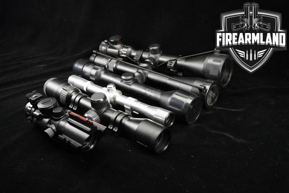SIX SCOPE LOT 6 Pack UUQ Tasco CVLife Nikon Bushnell Riflescope Scopes