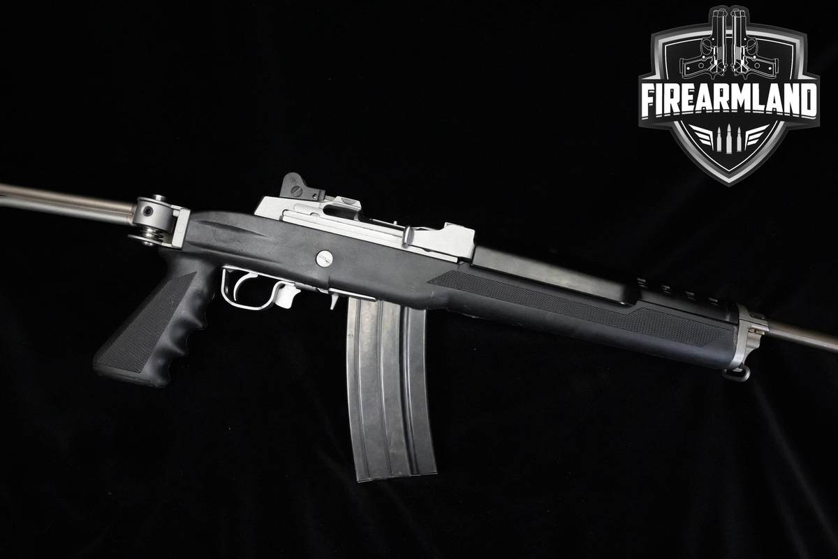 PRE-BAN 1989 Ruger Mini-14 Ranch Rifle 223 Rem Stainless Ruger-Mini-14 