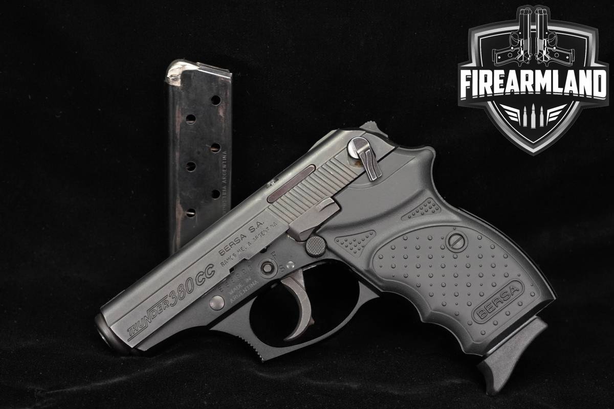 Bersa Thunder 380 CC 380ACP 3.2" ACP Concealed Carry +2 MAGS