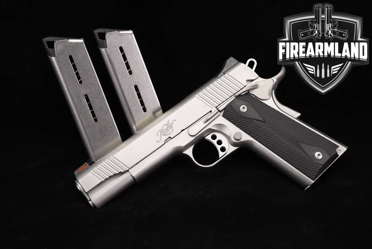 Kimber Stainless II 45 ACP 1911 5" +3 MAGS