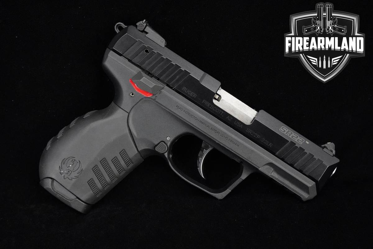 Sturm Ruger SR22 22LR 3.0" Black Anodized Ruger-SR-22 +5 MAGS & ORIG BOX