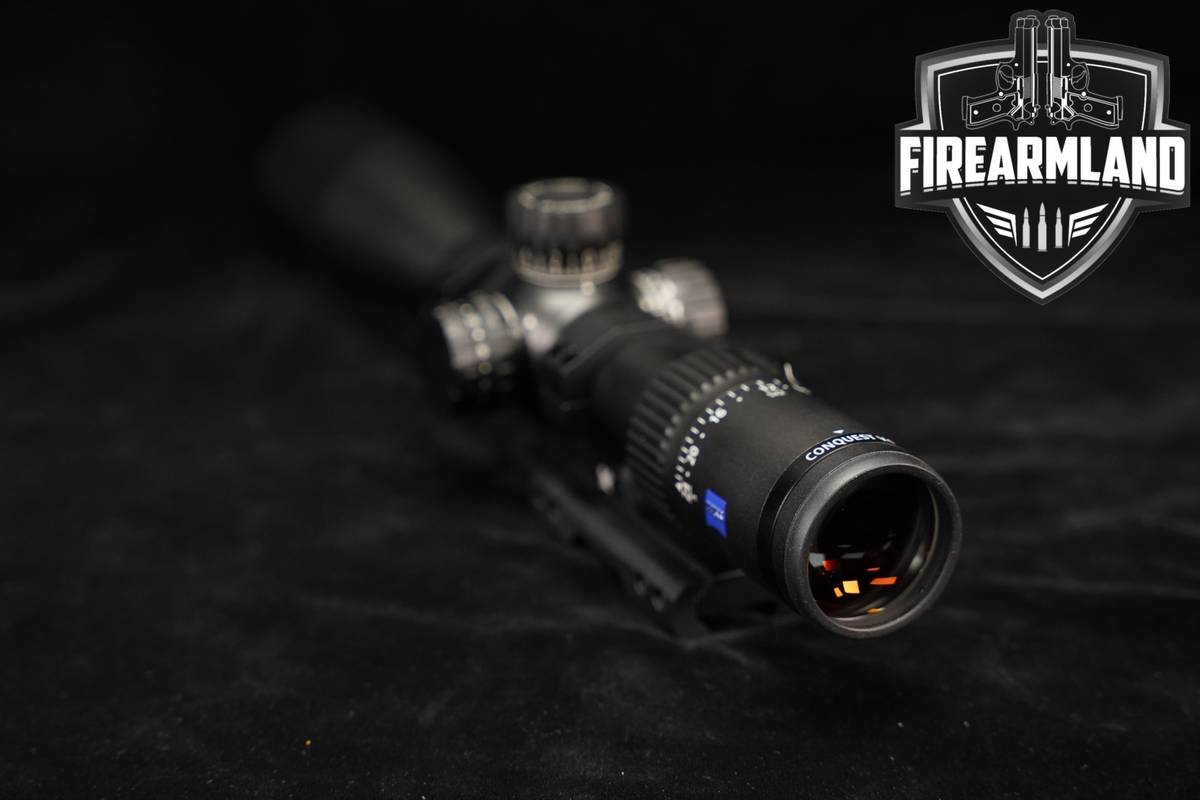 ZEISS Conquest V4 6-24x50 SFP MOA Reticle Red Illumination Parallax Scope