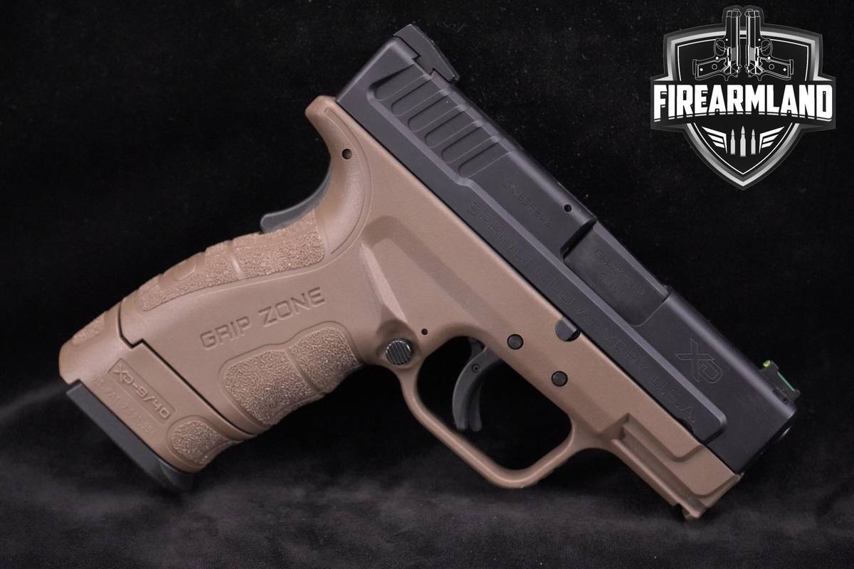 Springfield Armory XD-9 Mod.2 Sub-Compact 9mm 3.0" Two-Tone XD9 +ORIG CASE