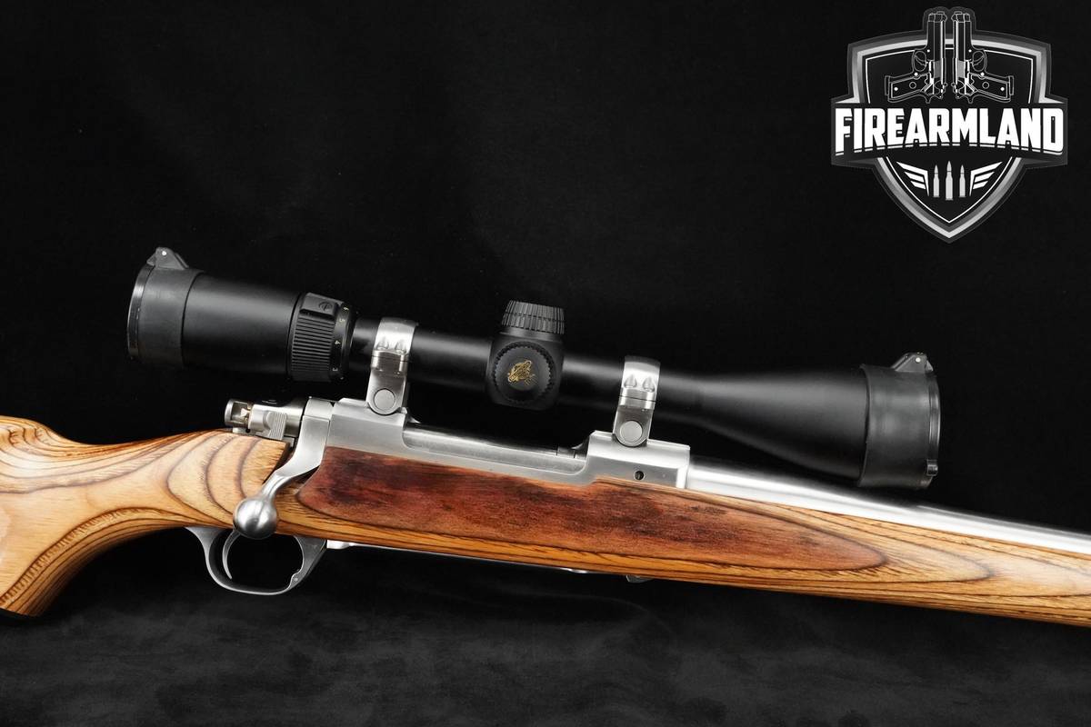 2006 Ruger M77 Mark II 30-06 22" Stainless Steel Ruger M-77 +OPTIC