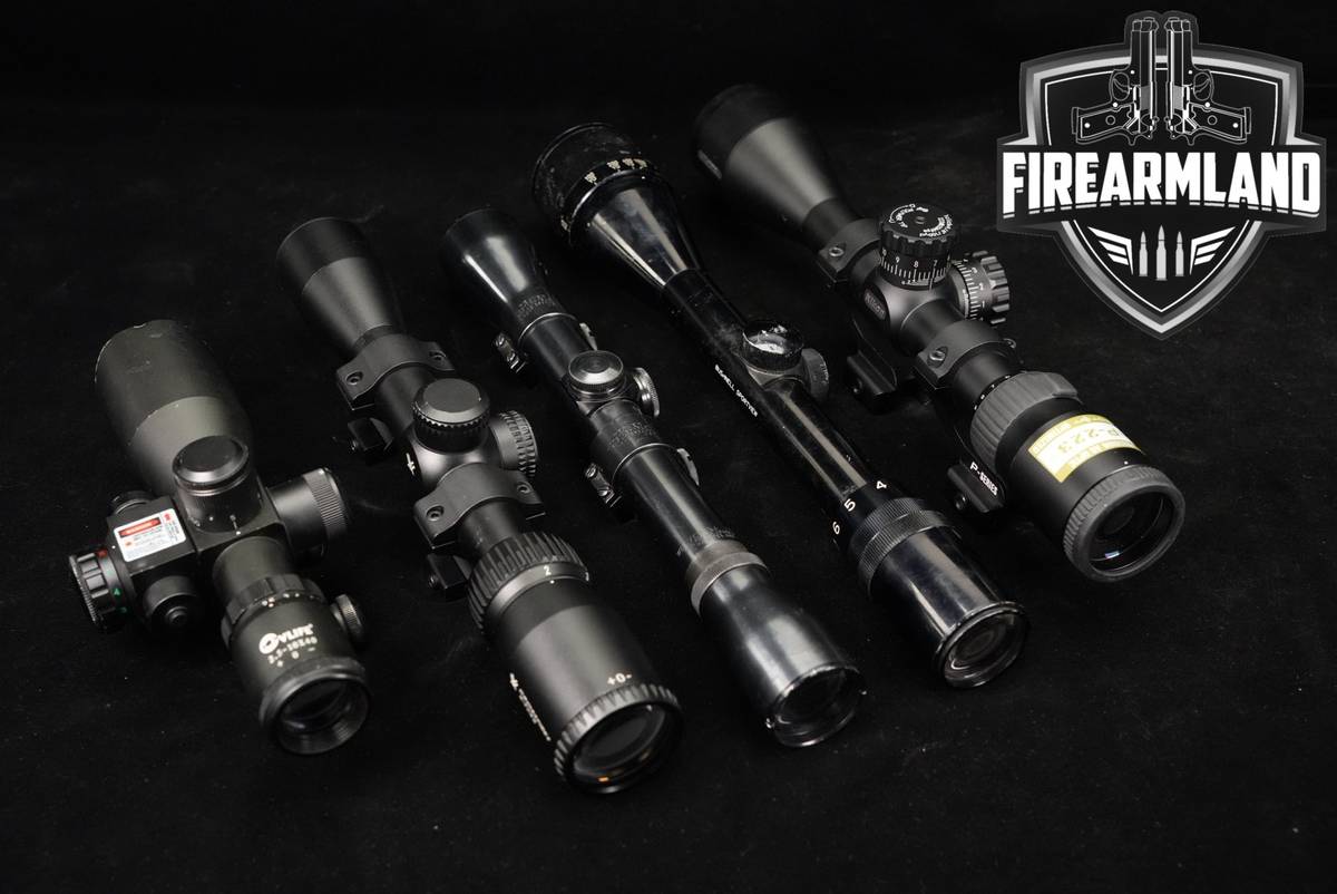 FIVE SCOPE LOT 5 Pack CVLife Weaver Bushnell Nikon Vortex Riflescope Scopes