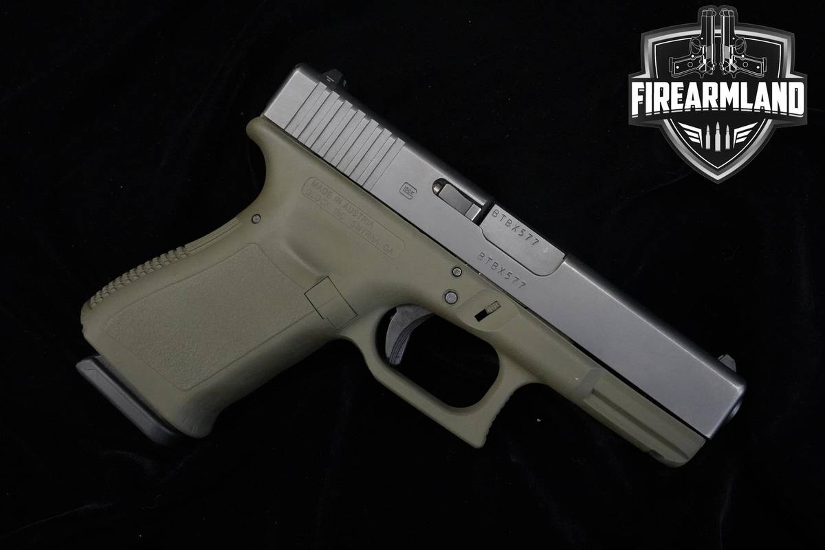 Glock 19 Gen3 9mm 4.02" Two-Tone Glock G19 G-19 Gen-3 +ORIG CASE