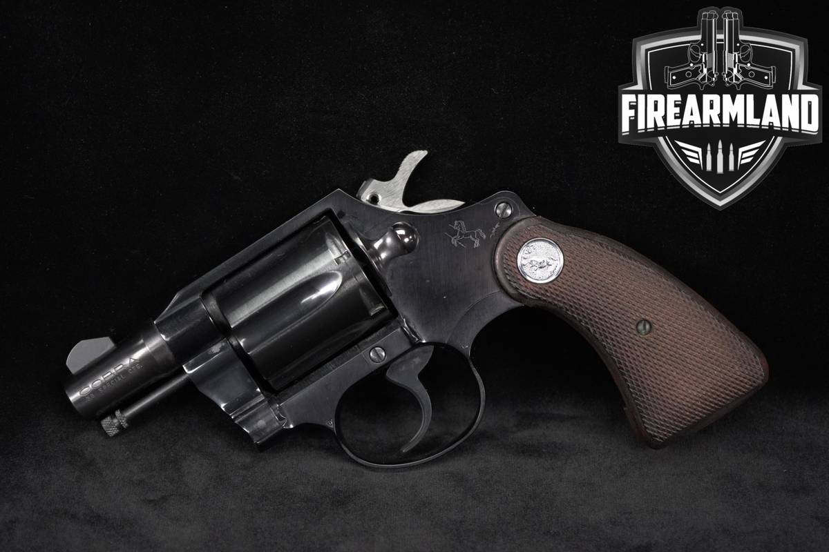 VINTAGE 1966 Colt Cobra First Model 38 Special 2" Blued LW ALLOY +ORIG BOX