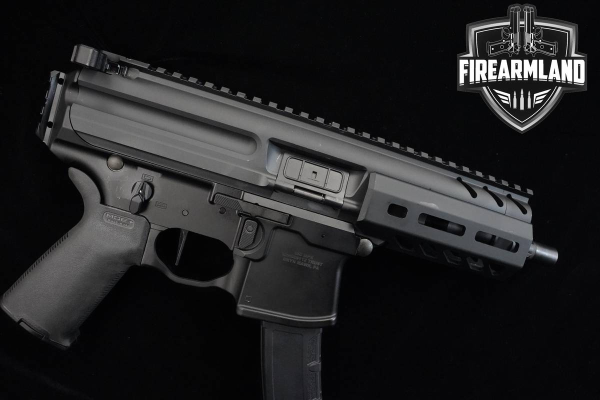 Sig Sauer MPX K 9mm AR Pistol AR 4.5" Black Sig-Sauer MPX-K AR-9-AR 2MAGS
