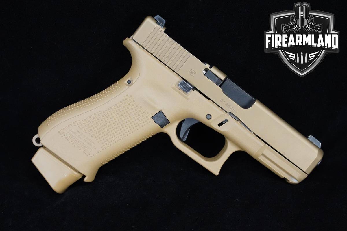Glock 19X 9mm FDE PVD Glock 19-X G19-X G19X +5 MAGS & ORIG CASE