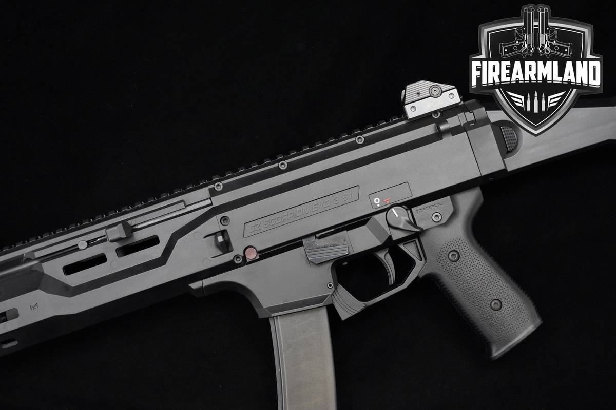 CZ Scorpion EVO 3 S1 Carbine 16.2" Faux Suppressor CZ-Scorpion EVO3 +4MAGS