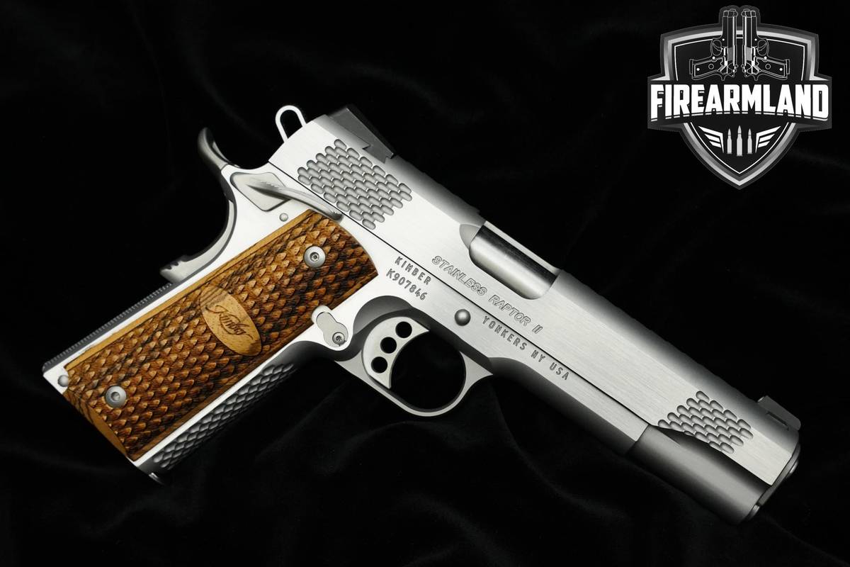 Kimber Stainless Raptor II 45 ACP 5" 1911 Kimber MATCH 1911 +ORIG CASE