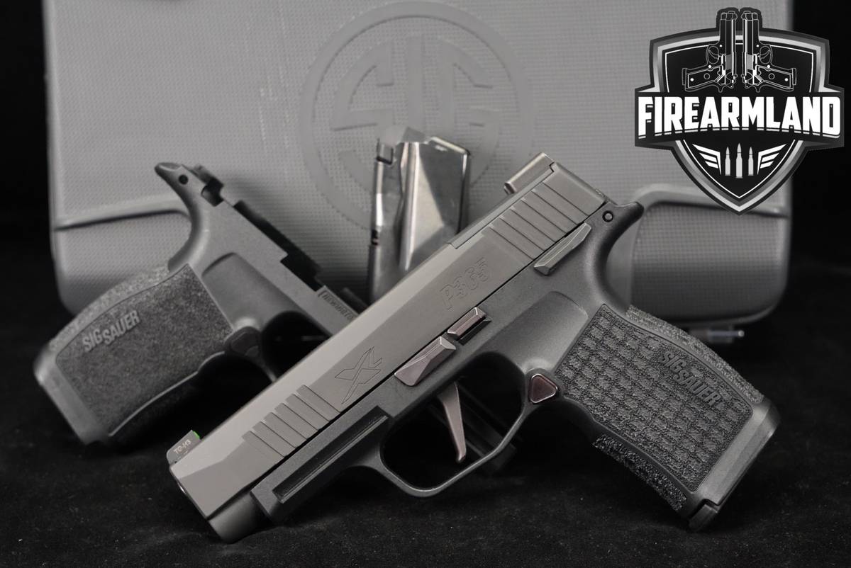 Sig Sauer P365XL XSeries MS 9mm Optics-Ready P 365 XL P365 +2 MAGS, CASE