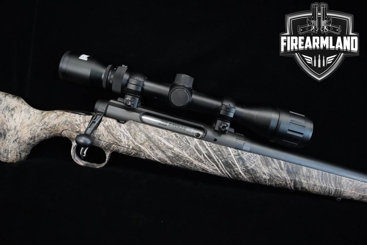 Savage Arms Axis Heavy Barrel 6.5 Creedmoor 22" Matte Blued Savage +OPTIC