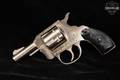 Harrington & Richardson (H&R) Model 733 Guardsman; Second Model (transfer-bar) .32 S&W Long Nickel in Good Condition Image 2