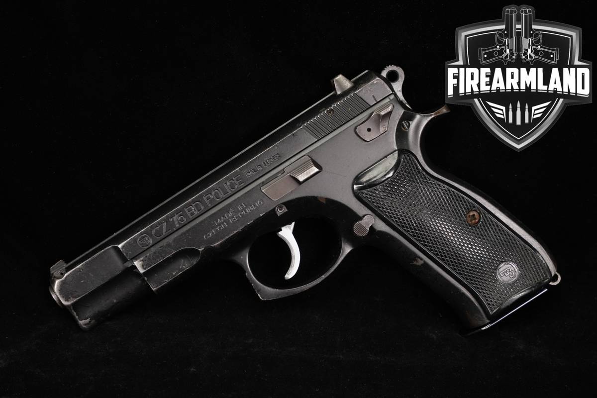 CZ 75 BD Police 9mm 4.6" CZ75 DA/SA