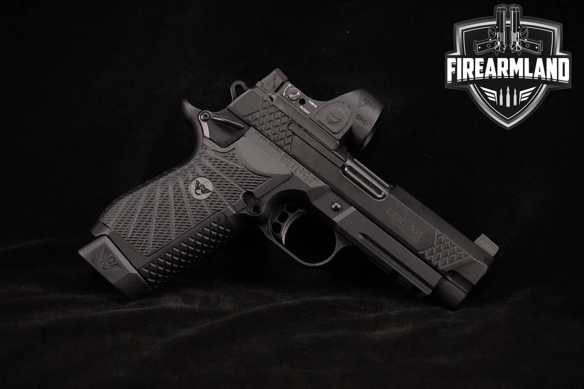 Wilson Combat WC EDC X9 Optics Ready 9mm 1911 3.8" +TRIJICON SRO & HOLSTER
