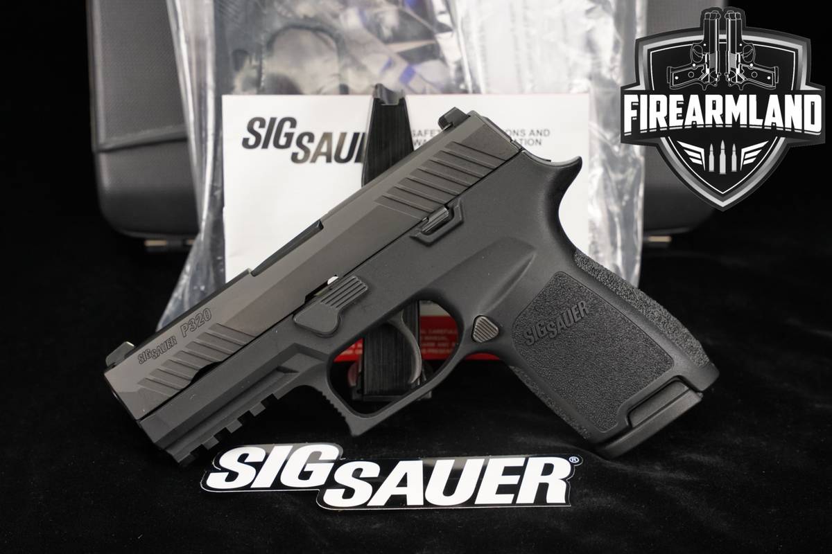 Sig Sauer P320 Compact 9mm 3.9" P 320 WC FRAME +2 MAGS & ORIG CASE
