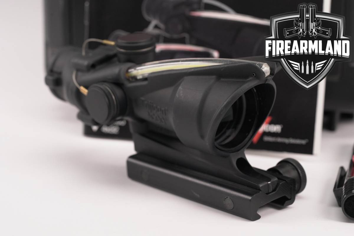Trijicon ACOG 4x32 Dual Illuminated Amber Horseshoe/Dot TA51 Mount Scope