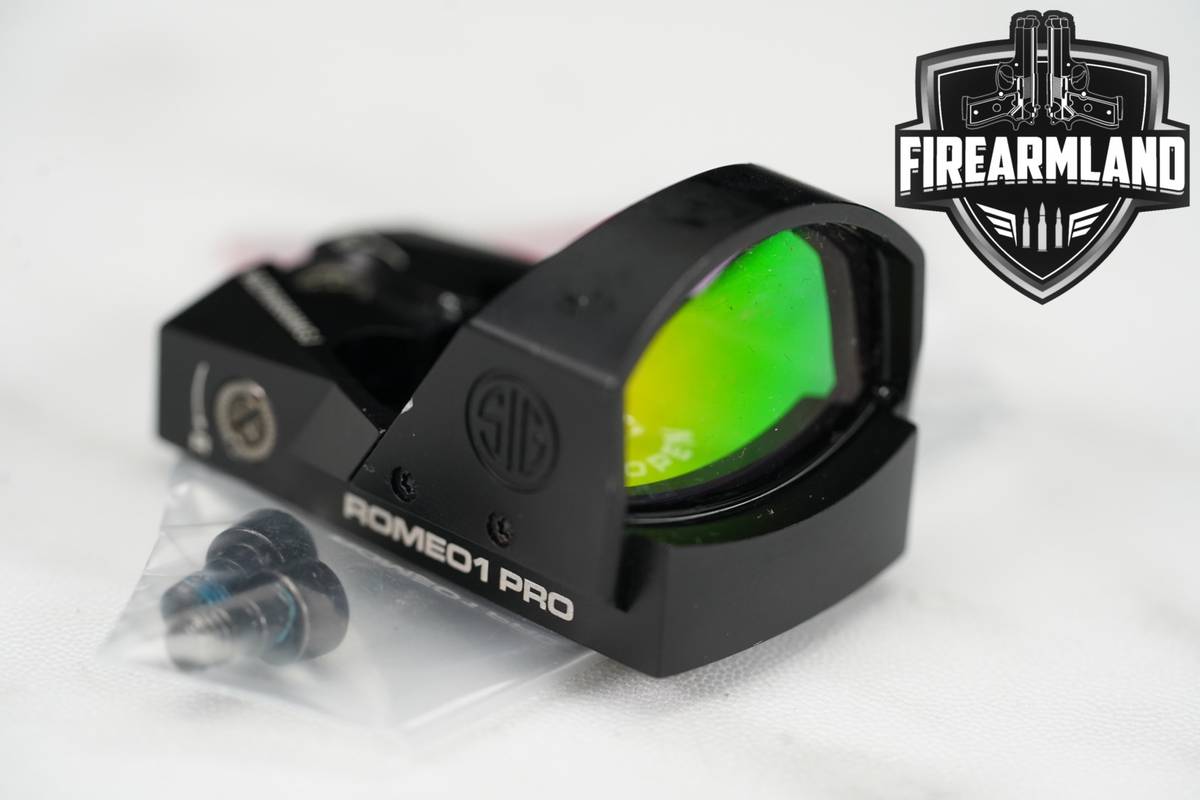 Sig Sauer Romeo1 Pro 1X30mm 3 MOA Red Dot Sight Romeo 1
