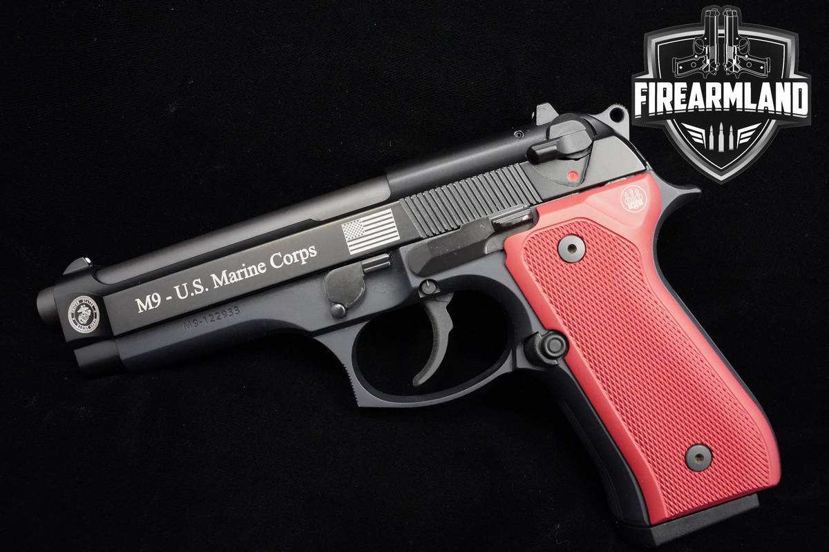 LIMITED EDITION Beretta M9 Marine Corps Commemorative 9mm Beretta-M9 92FS