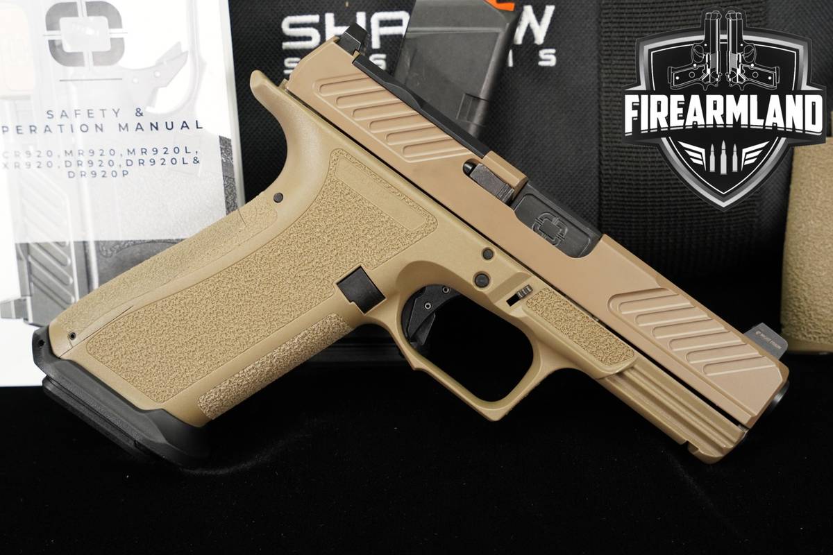 Shadow Systems XR920 Combat 9mm Optics-Ready FDE XR 920 +2 MAGS & ORIG CASE